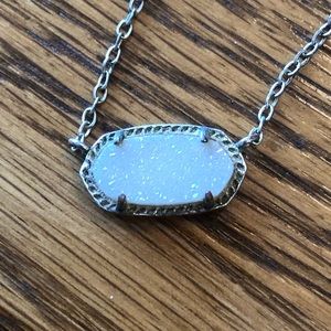 Elisa Necklace in Iridescent Drusy